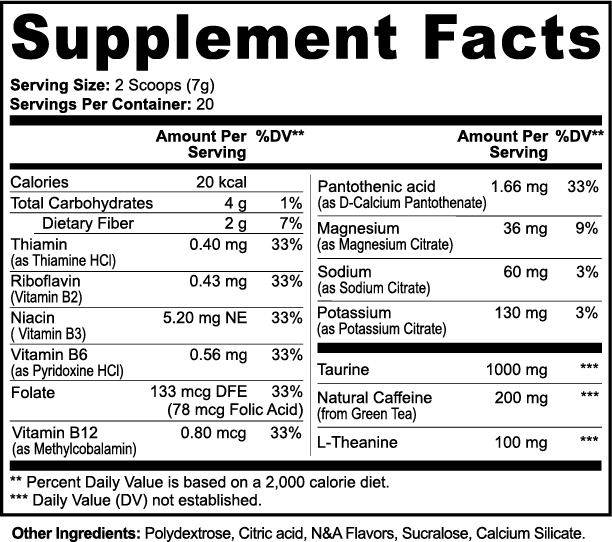 Energy Powder (Lychee)