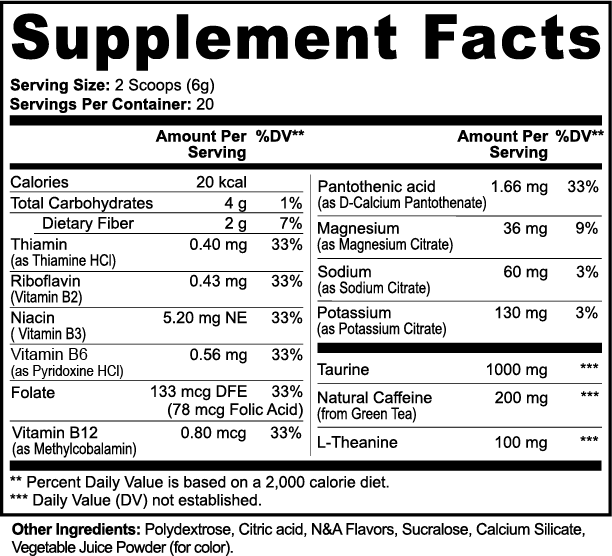 Energy Powder (Yuzu)