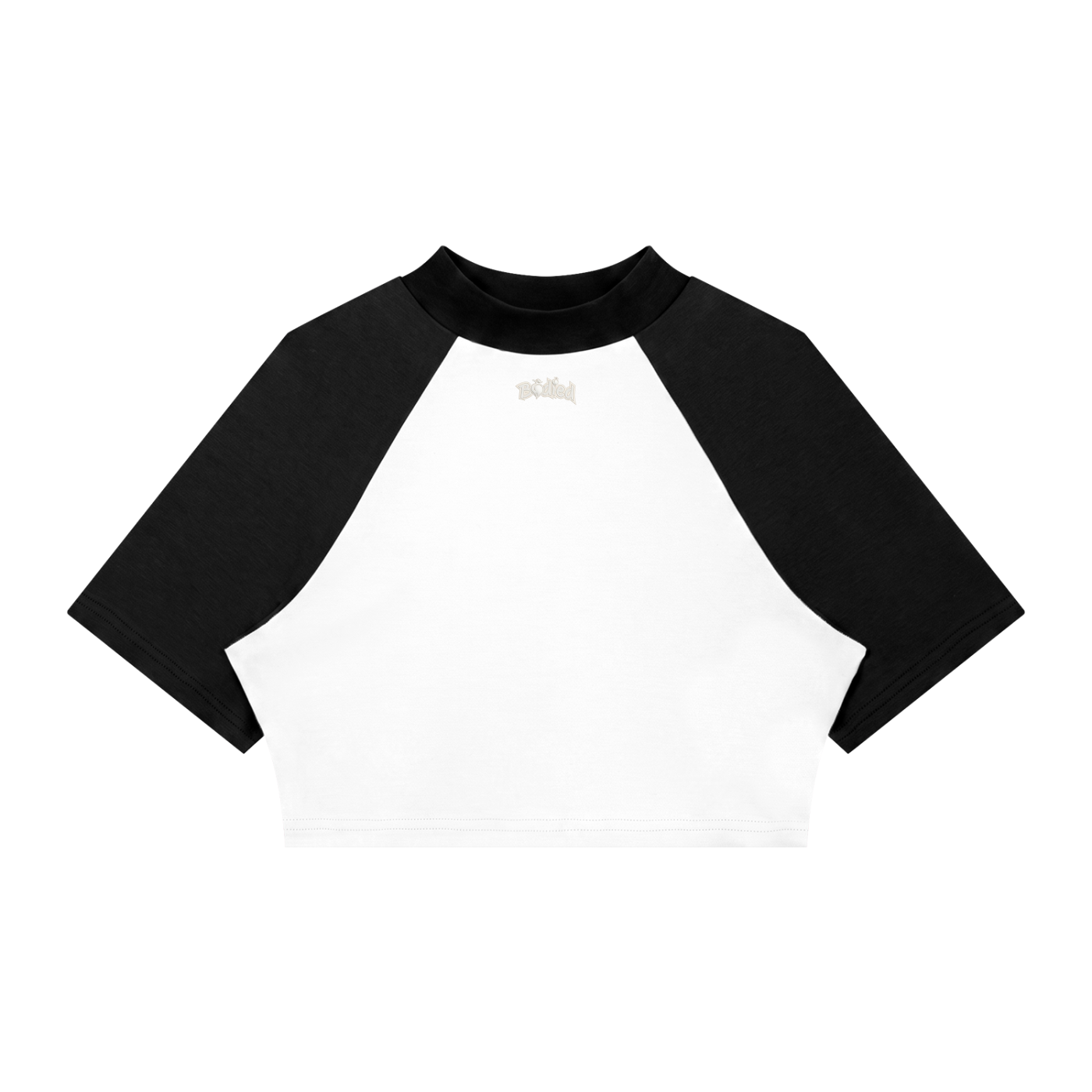 BODIED Crop Baseball Tee