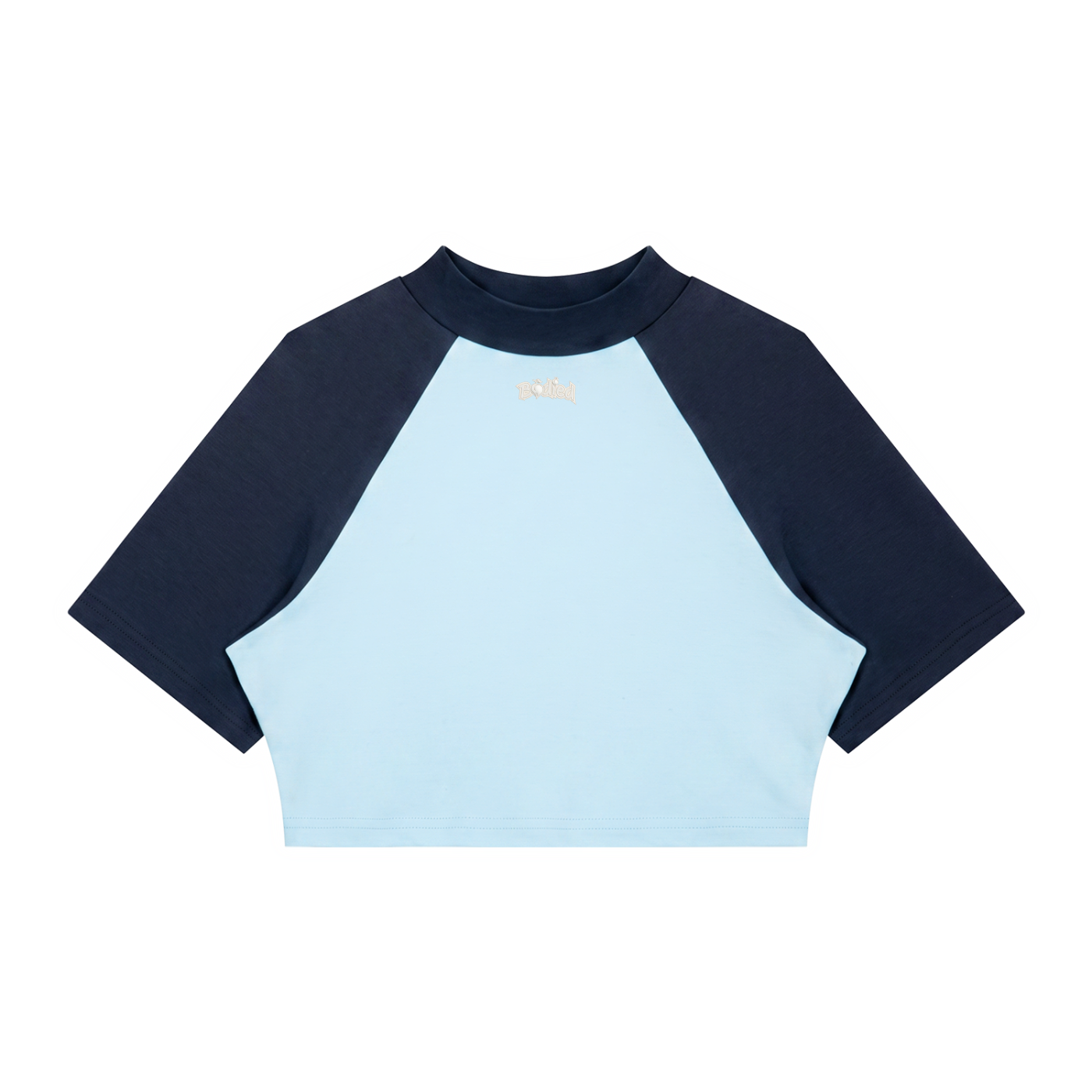 BODIED Crop Baseball Tee