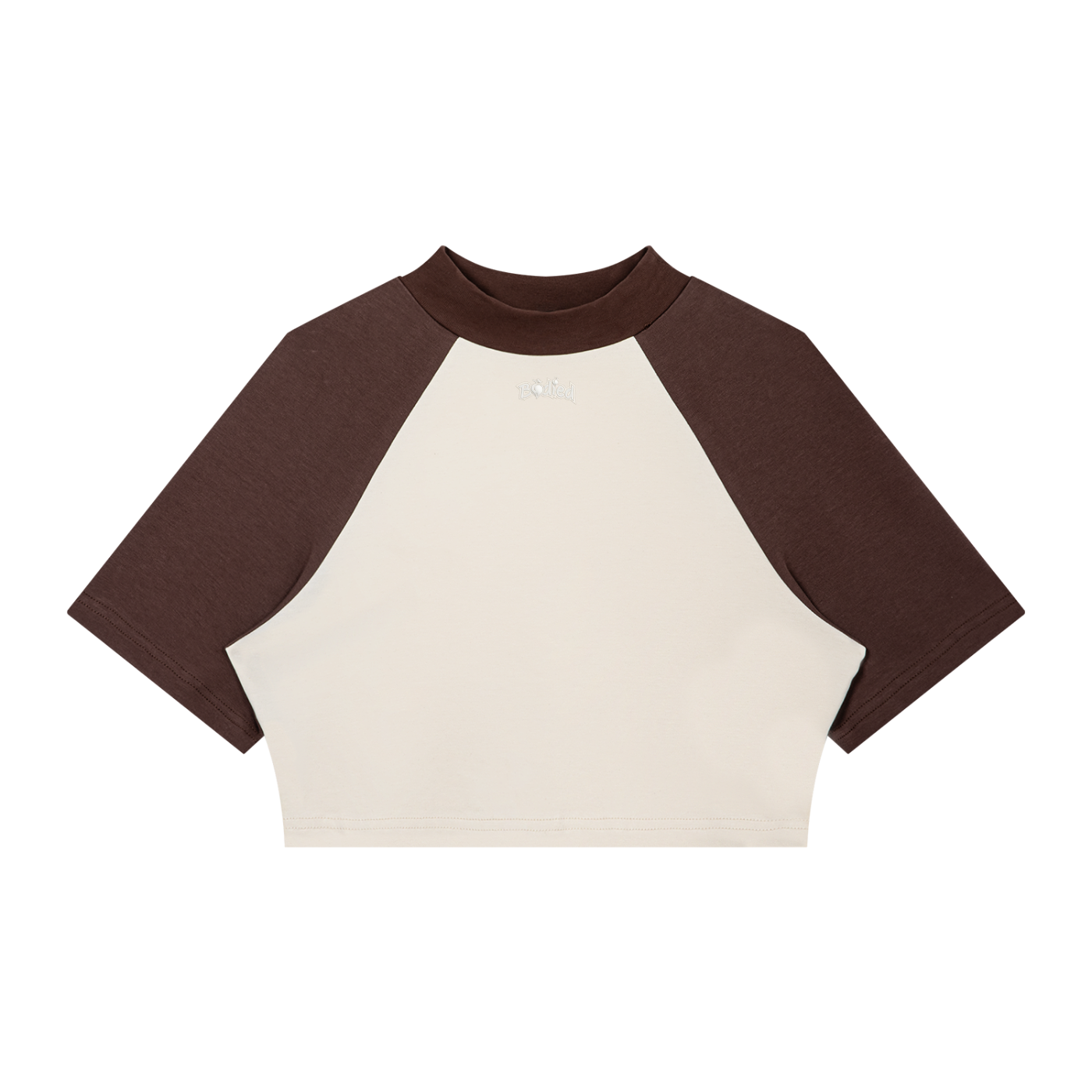BODIED Crop Baseball Tee